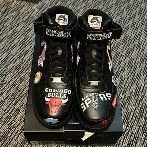 Nike x Supreme x NBA Air Force 1 Mid Sz 11.5